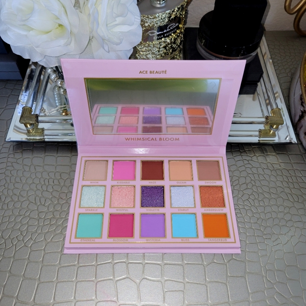 NIB Ace Beaute Whimsical Bloom Eyeshadow Palette